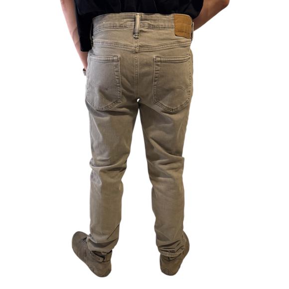 American Eagle Next Level AirFlex Slim Straight Light Gray Jeans - Picture 3 of 6